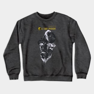 forever on moon Crewneck Sweatshirt